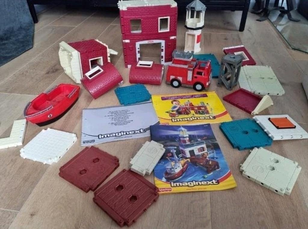 Set imaginext uitkijktoren - alles maar €10,-, Ophalen of Verzenden