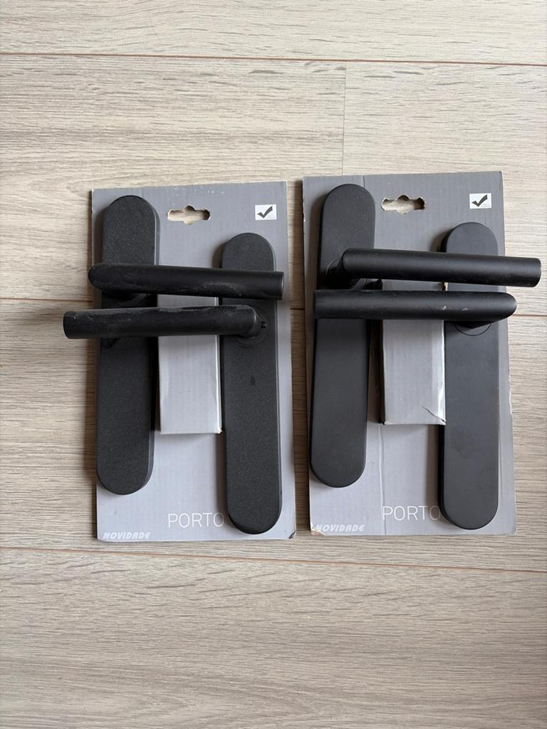2x Gamma Porto Deurkrukken - Nieuw in verpakking, Ophalen of Verzenden, Nieuw, Overige materialen, Klink of Kruk