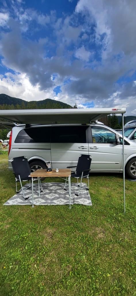 Mercedes viano 3L v6 automaat, poptop camper. Lage kmstand, Particulier, Buscamper of Camperbus, Mercedes-Benz