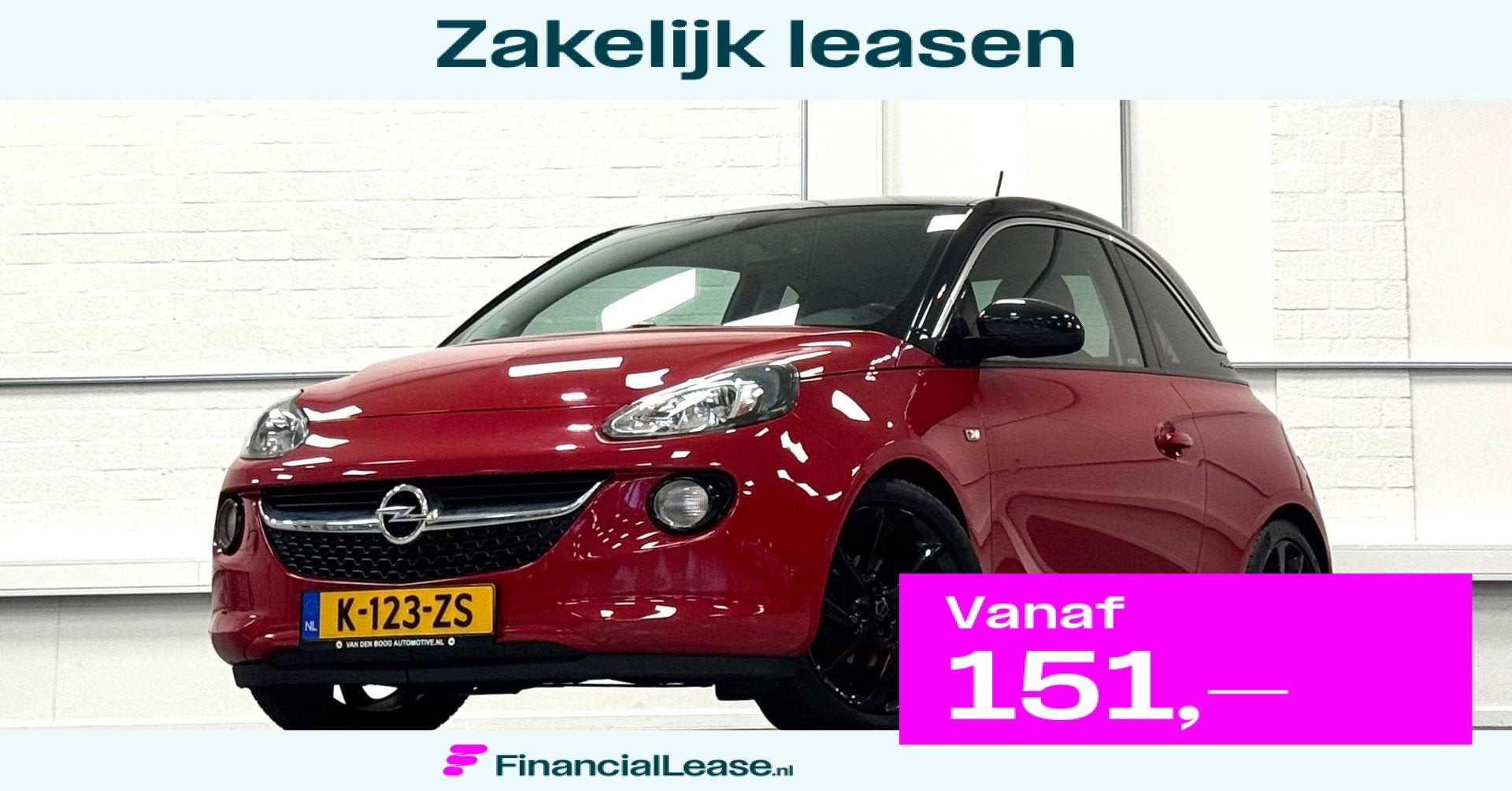 Opel ADAM 1.4 Jam Winter&Black pack Leder pakket CruiseContr, Voorwielaandrijving, ADAM, Gebruikt, 4 cilinders