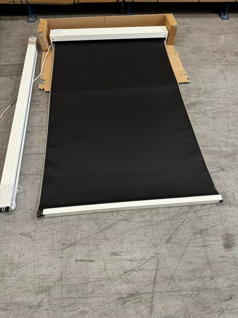 Zipscreen milano 83 vento breedte 111,5 m x hoogte 187m, Doe-het-zelf en Verbouw, Ophalen, 100 tot 150 cm, Wit, Nieuw