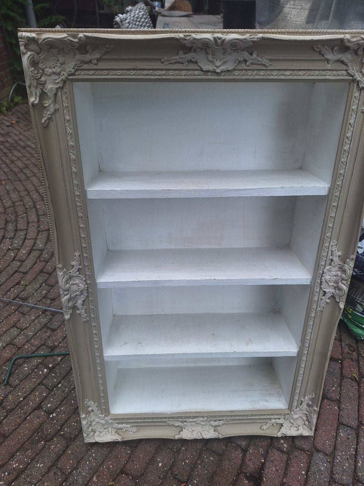 Riviera Maison wandkastje "shabby chic" ., Ophalen, Beige, Rivièra Maison, Zo goed als nieuw