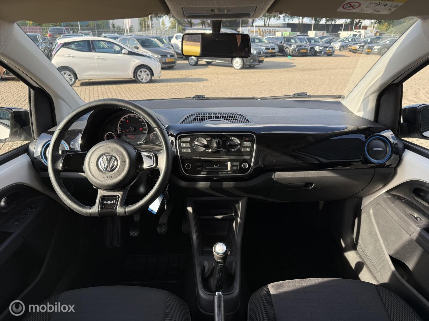 Volkswagen Up! 1.0 high up! CUP BlueMotion, Voorwielaandrijving, Gebruikt, Up!, Wit