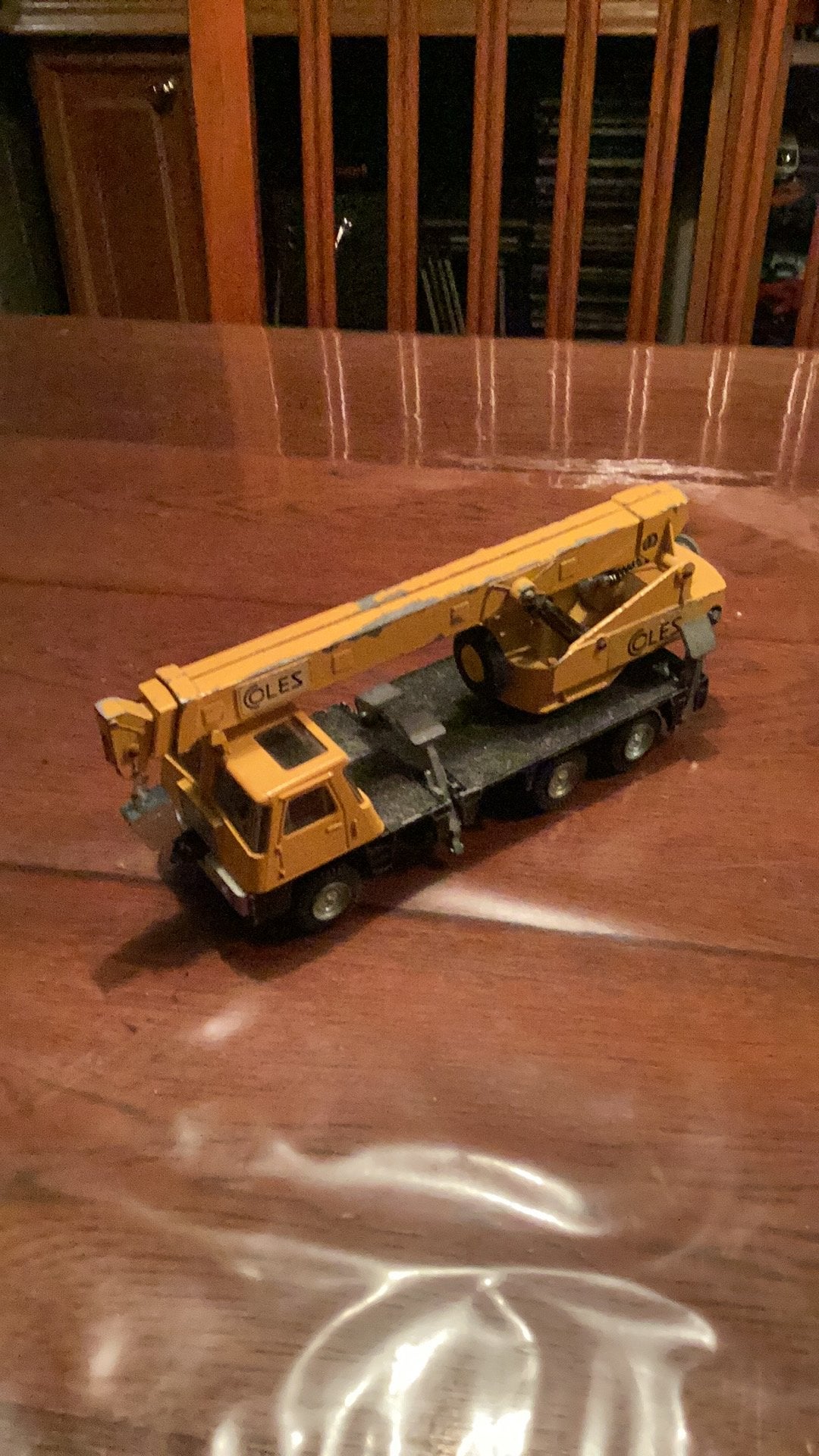 Dinky toys Coles Hydra kraanwagen 1:43, Hobby en Vrije tijd, Ophalen of Verzenden, Gebruikt, Bus of Vrachtwagen, Dinky Toys