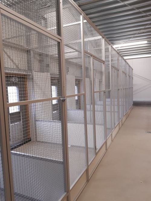 Kooien en volièrebouw op maat, Ophalen, Nieuw, Aluminium, Volière