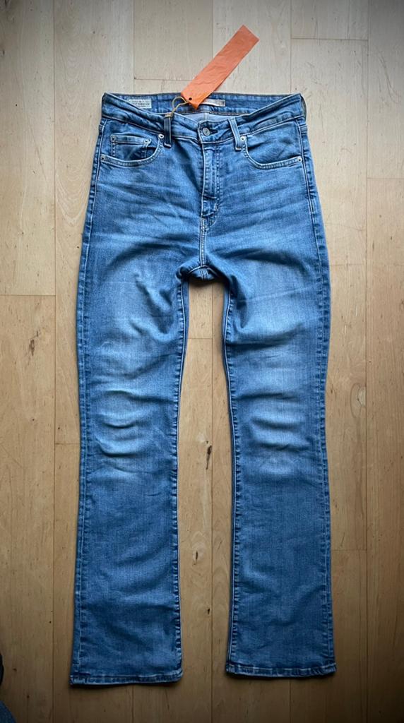 Levi’s 725 High Rise Bootcut jeans spijkerbroek W29 L32, Ophalen of Verzenden, Zo goed als nieuw, Blauw, W32 (confectie 46) of kleiner