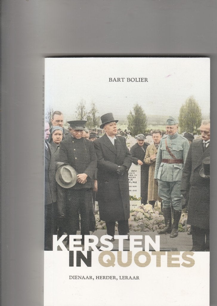 Kersten in quotes - Bart Bolier   Nieuw, Ophalen of Verzenden, Nieuw