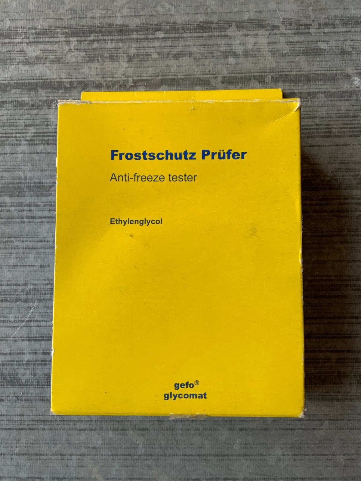 Gefo Glycomat Antivries Tester - Nieuw in Doos, Ophalen of Verzenden