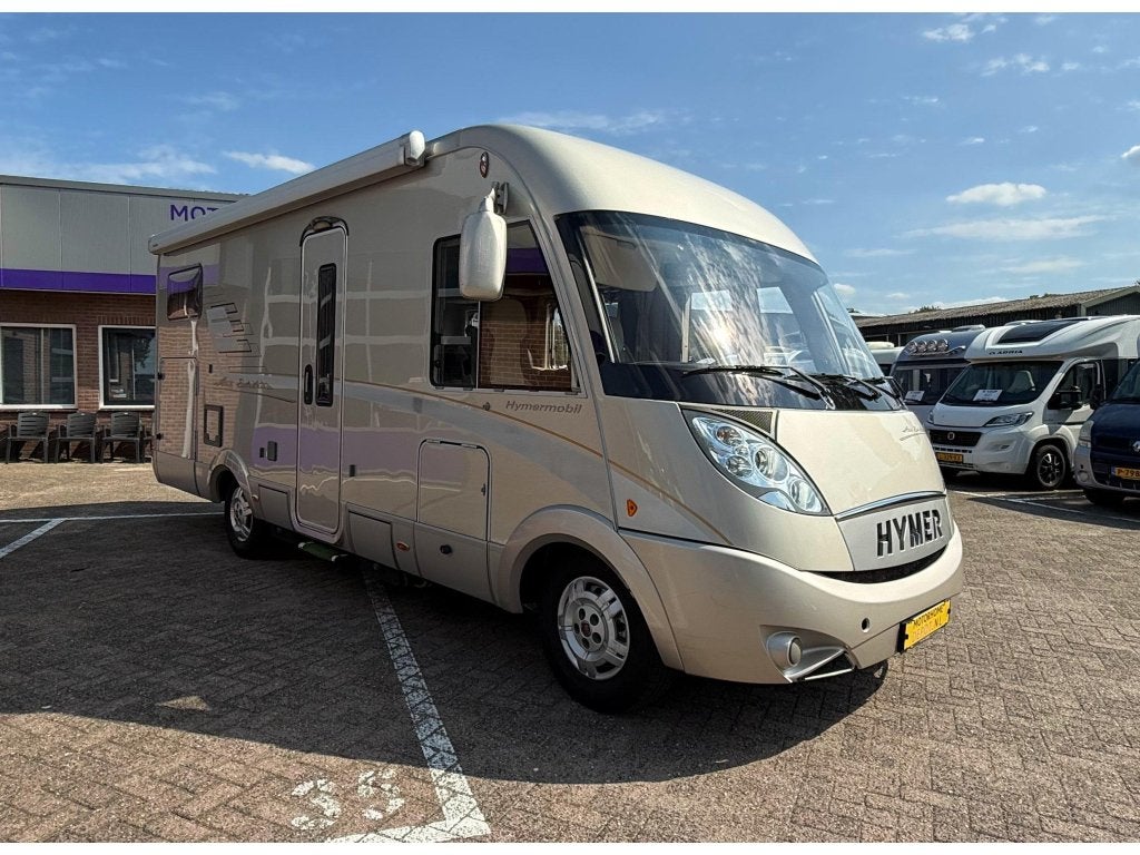 Hymer B614 SL Star Edition Dwarsbed Hefbed 158PK Euro 4, Integraal, Afzuigkap, Fiat, Bedrijf