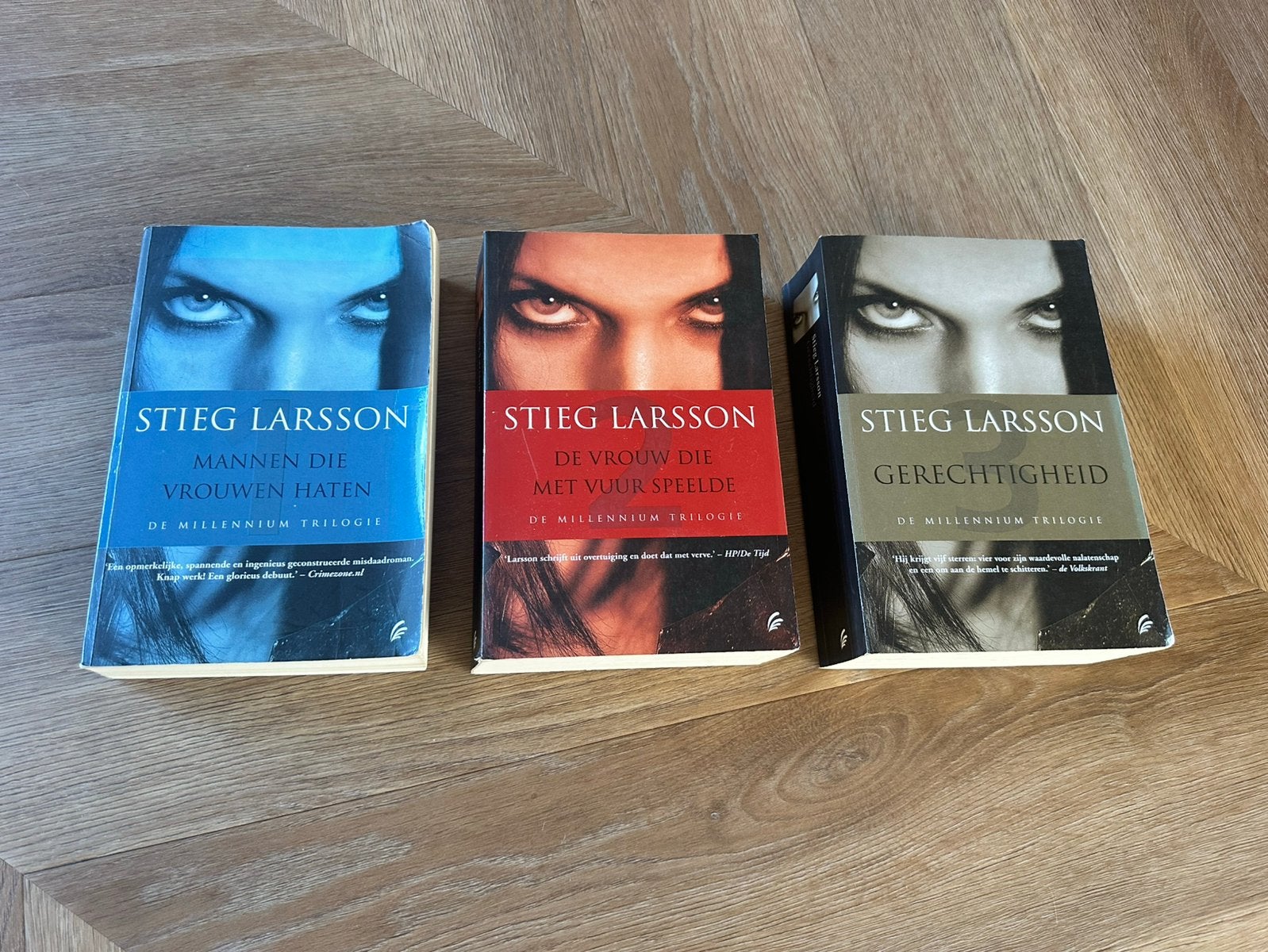 Stieg Larson Trilogie, Ophalen of Verzenden, Gelezen