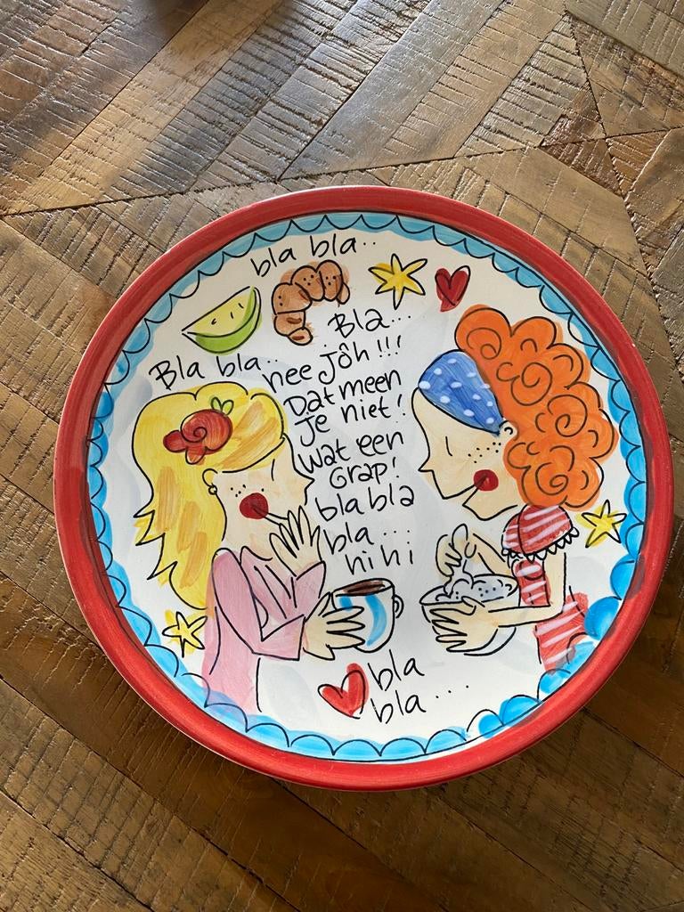 Bord van merk Blond Amsterdam, Ophalen of Verzenden, Zo goed als nieuw, Aardewerk, Bord(en)