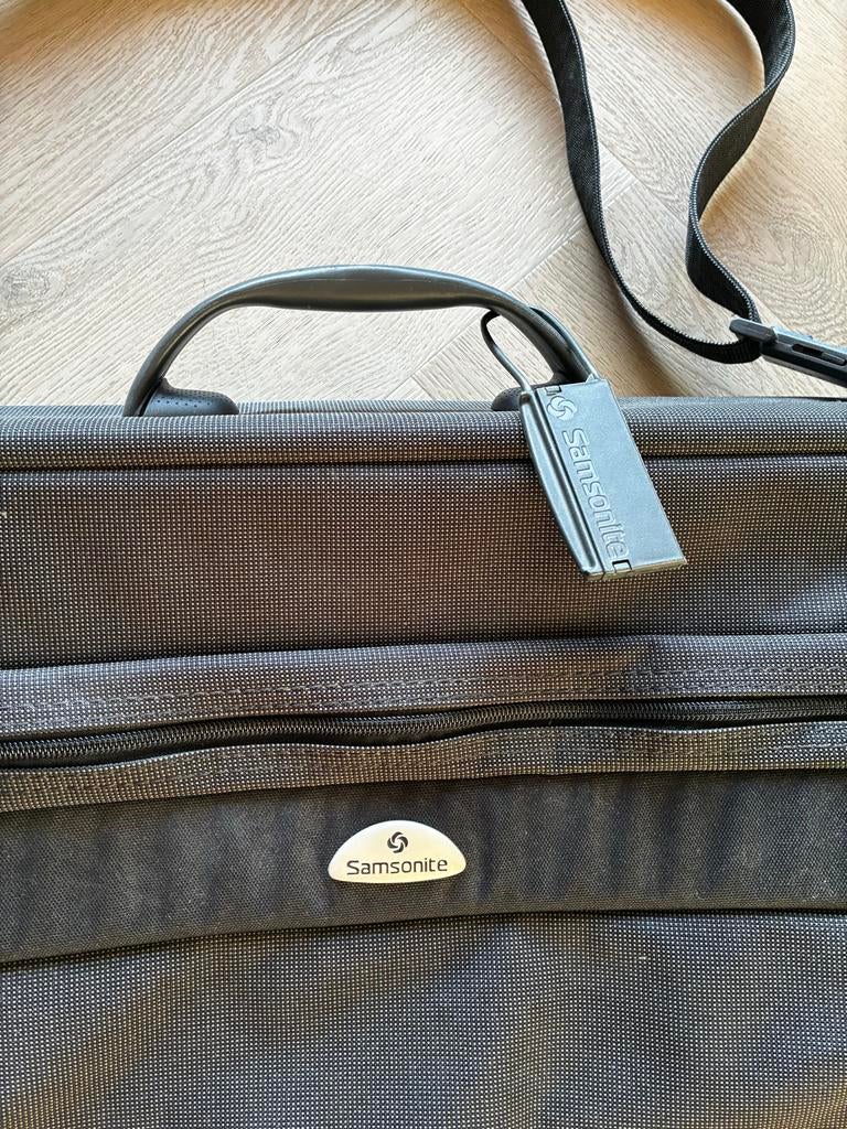 Samsonite kostuumtas / garment bag teab, Ophalen, Gebruikt, 20 tot 30 cm, Zwart