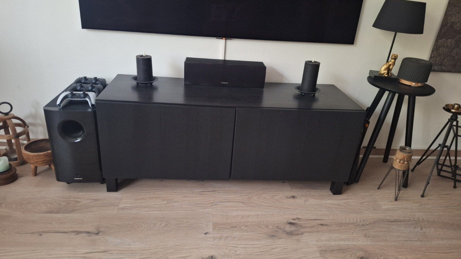 Ikea Besta TV-meubel met opbergruimte, Ophalen, Gebruikt, 100 tot 150 cm, Minder dan 100 cm