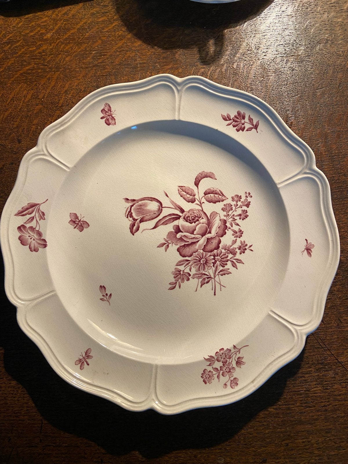 Wedgwood Etruria Barlaston 'Old Chelsea' bord, Ophalen of Verzenden