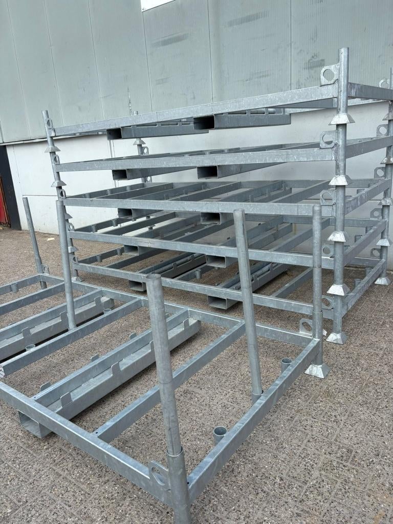 Stapelrack / Opslagbok - ZGAN - Totaal 12 stuks, Ophalen, Zo goed als nieuw, Overige typen, 2 tot 5 meter