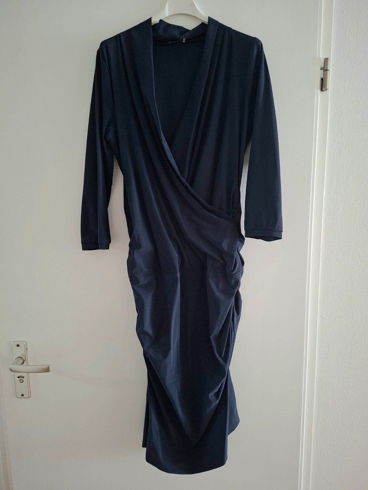 Mooie MOQ jurk ! Rond de maat 40, Blauw, Ophalen of Verzenden, Zo goed als nieuw, MOQ