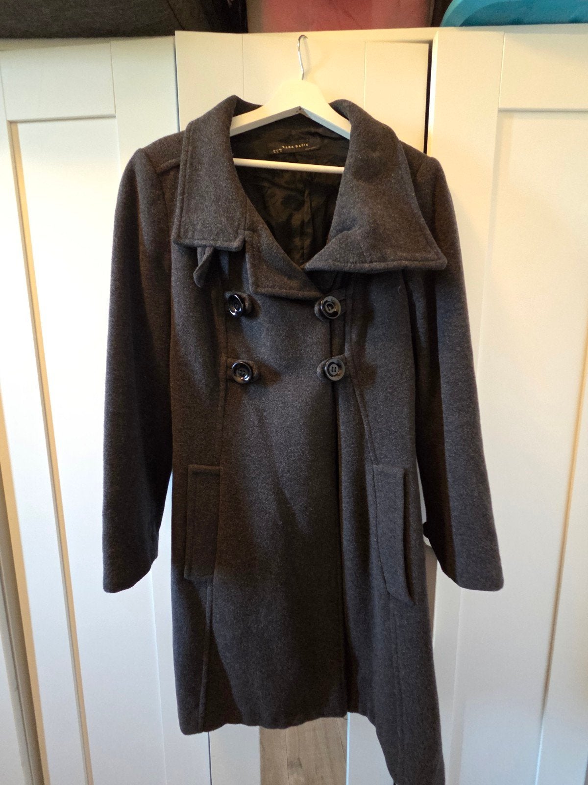 Zara  winterjas XL, Kleding | Dames, Grote Maten, Zara, Ophalen of Verzenden, Grijs, Jas of Mantel
