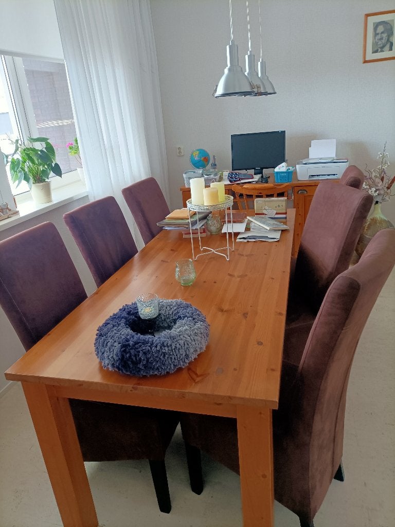 Eettafel, Ophalen, Gebruikt, 100 tot 150 cm, 50 tot 100 cm