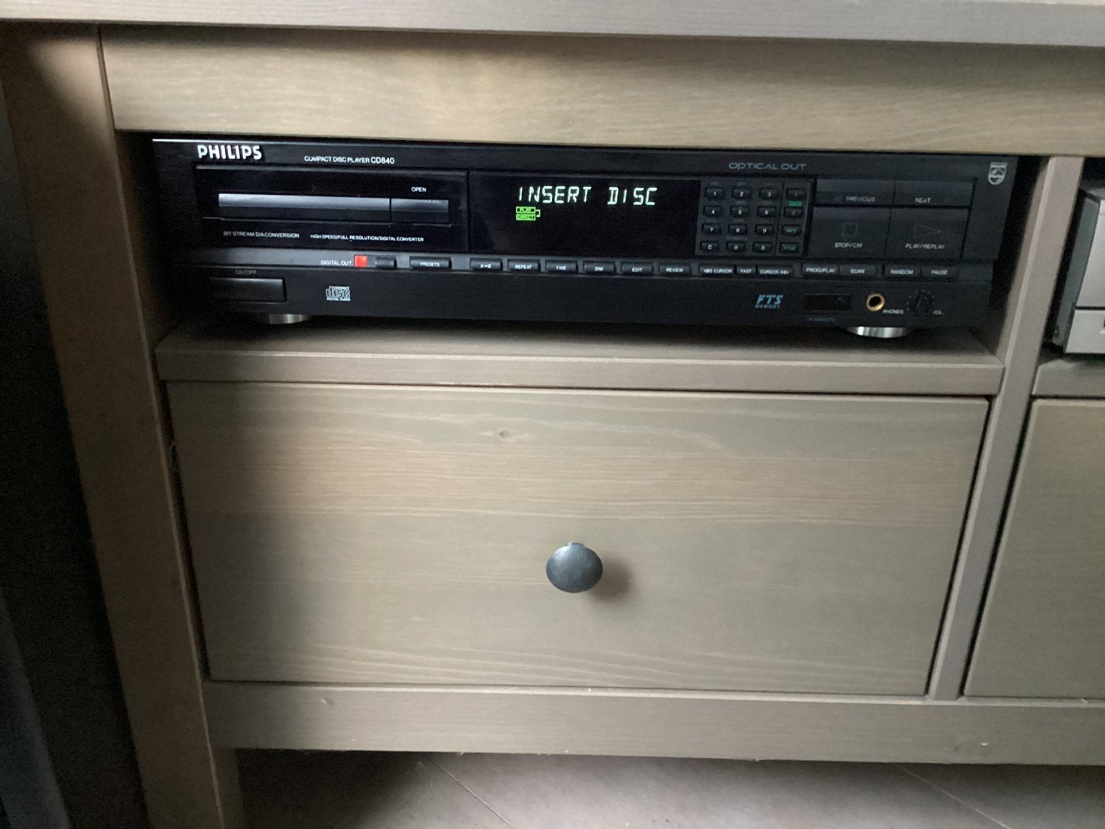 Philips CD840, Ophalen, Zo goed als nieuw, Philips