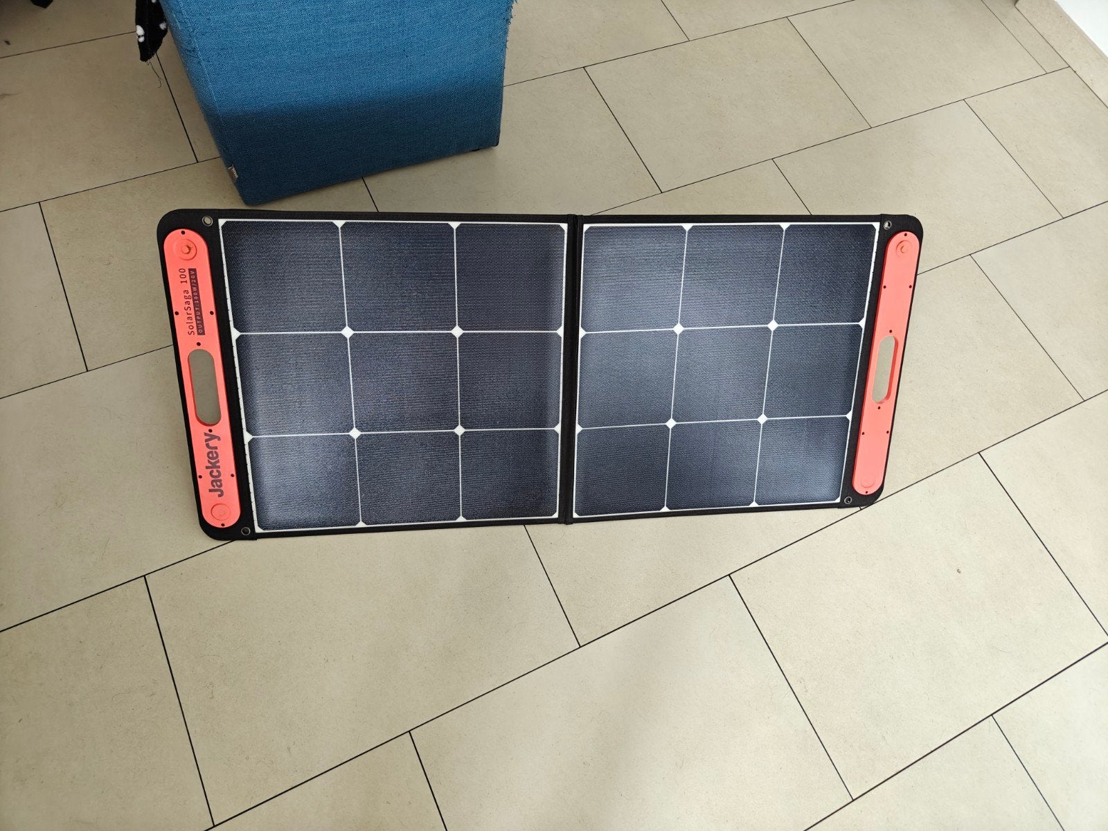 Jackery SolarSaga 100W Zonnepaneel - Draagbaar en Efficiënt, Ophalen, Zo goed als nieuw, Paneel
