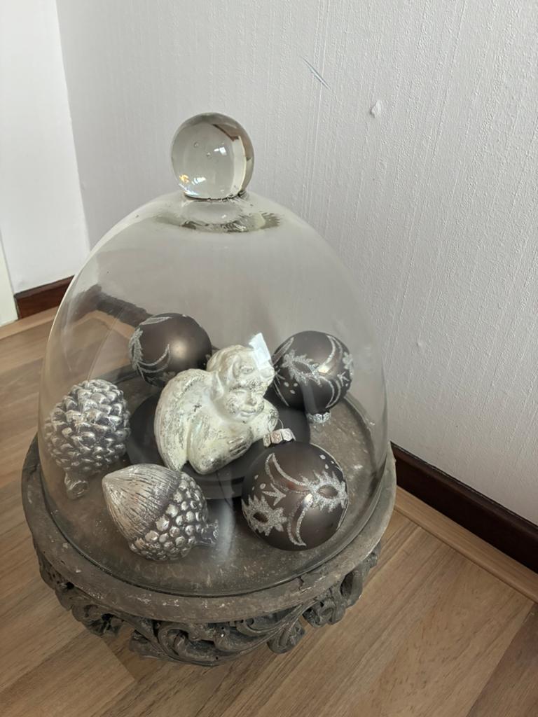 Stolp met glazen kap., Huis en Inrichting, Woonaccessoires | Stolpen, Ophalen, Gebruikt