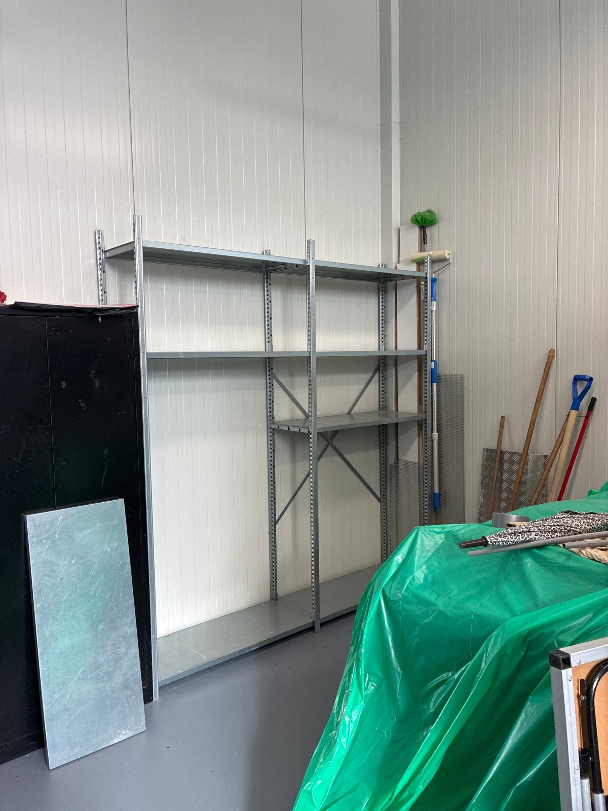 Metalen verstelbare stelling - Magazijnrek, Ophalen, Gebruikt