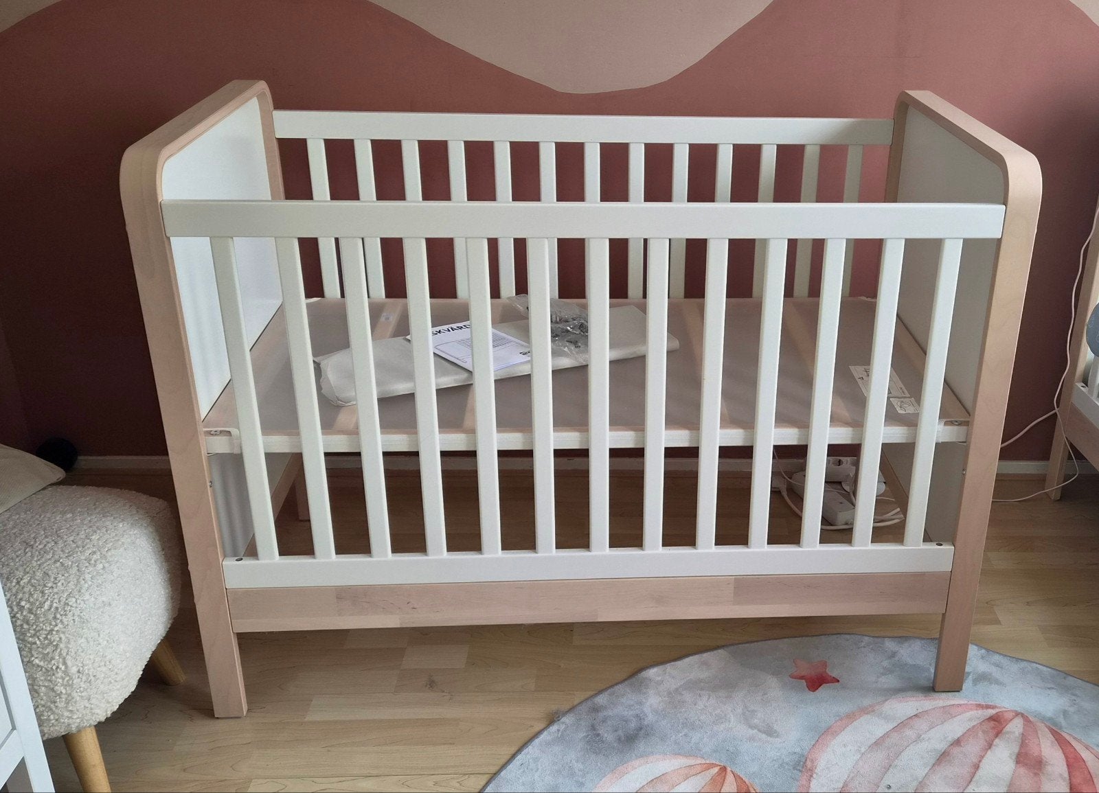 Ikea baby/peuterbed Älskvärd, Ophalen, Zo goed als nieuw, Minder dan 140 cm, Minder dan 70 cm