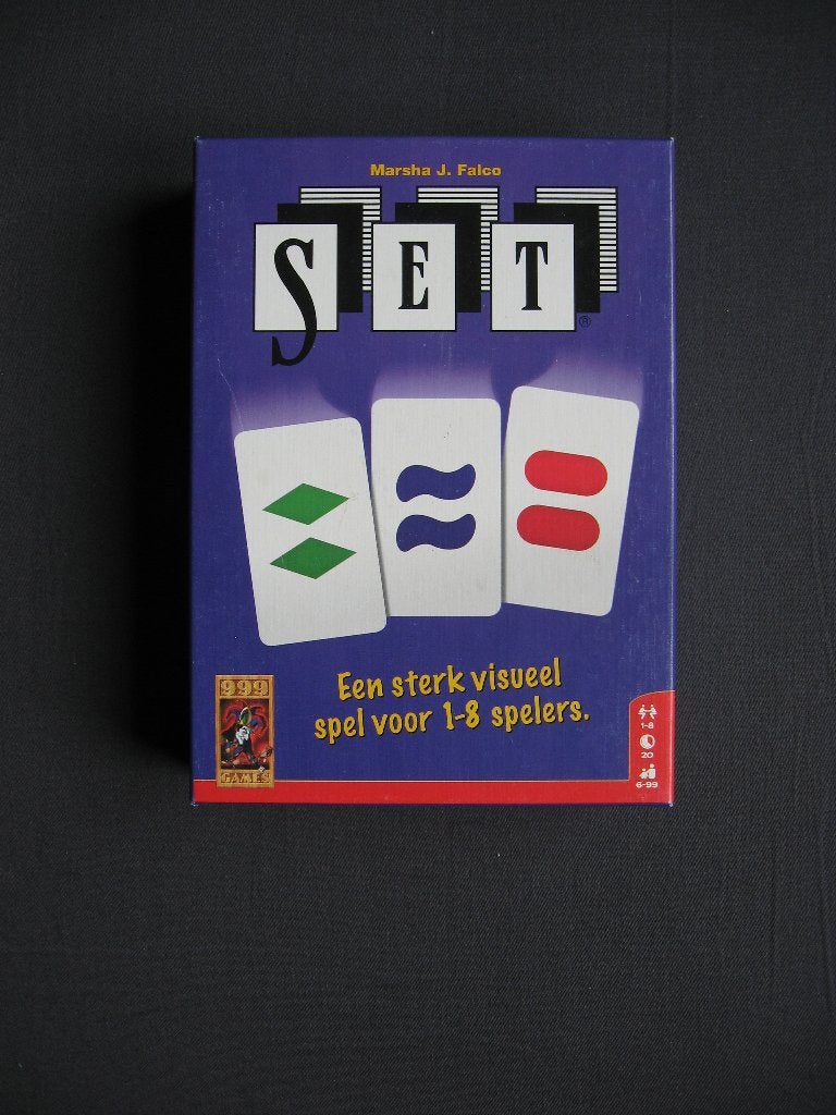 van 999 Games - SET ('n sterk visueel spel) Marsha J. Falcon, Ophalen of Verzenden, Nieuw, 999 Games