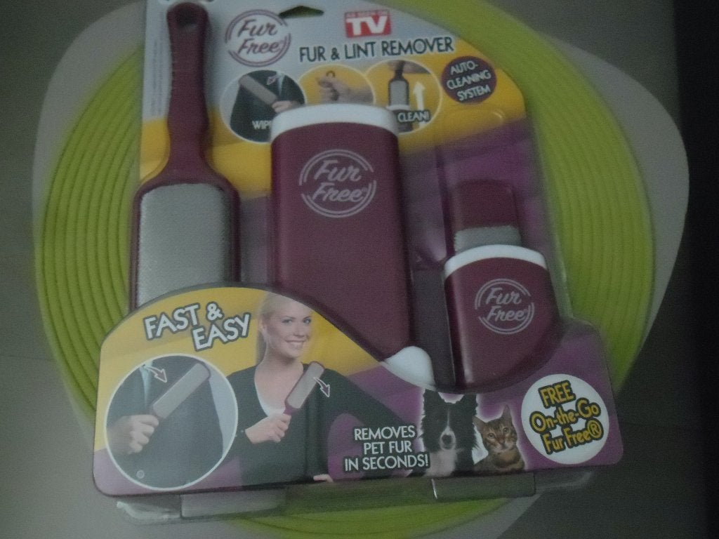 Fur Free Fur & Lint Remover Set - Nieuw in verpakking, Dieren en Toebehoren, Ophalen of Verzenden, Nieuw