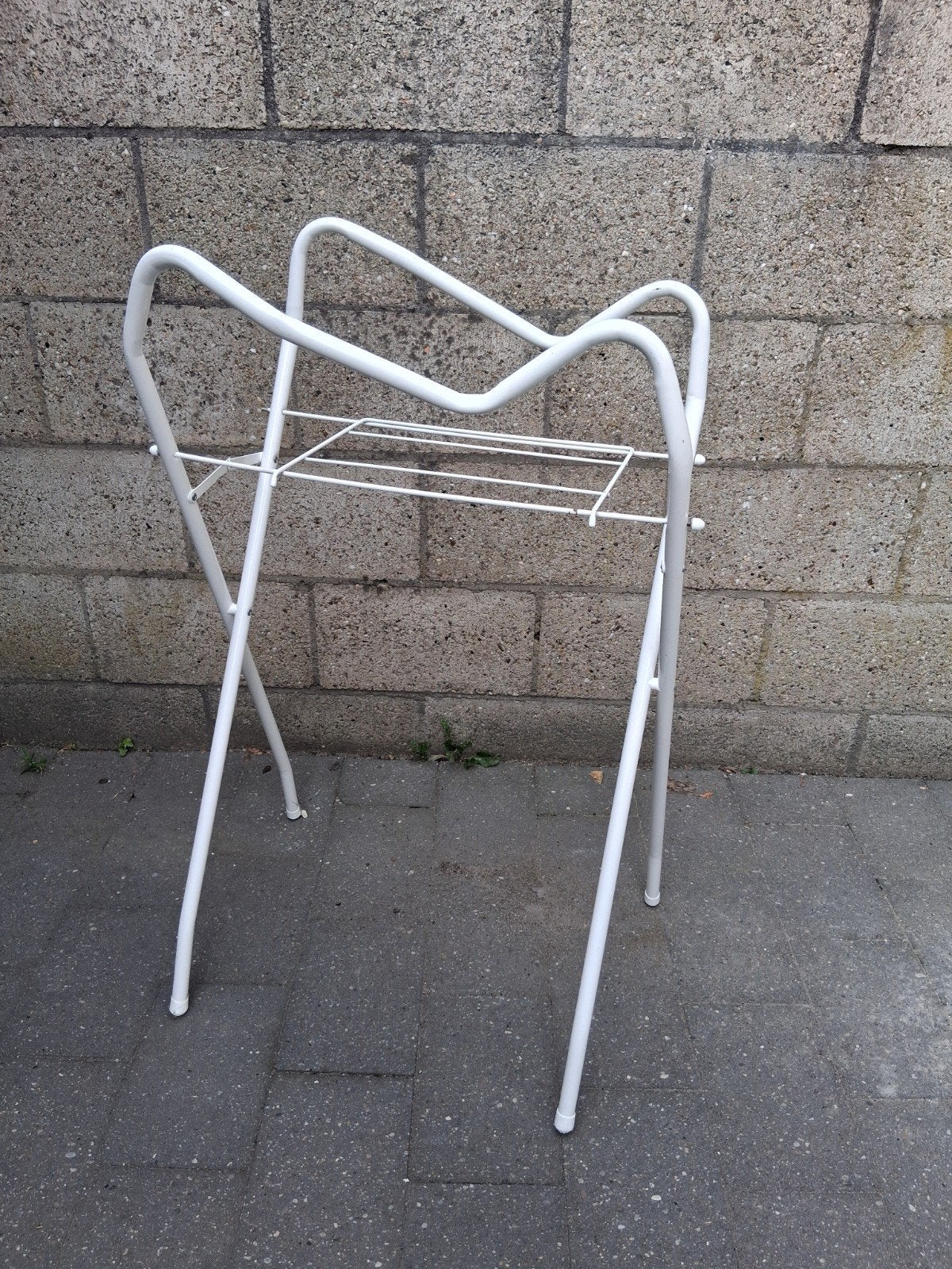 Wit badstandaard voor babybadje, Ophalen, Gebruikt, Overige typen, Overige merken
