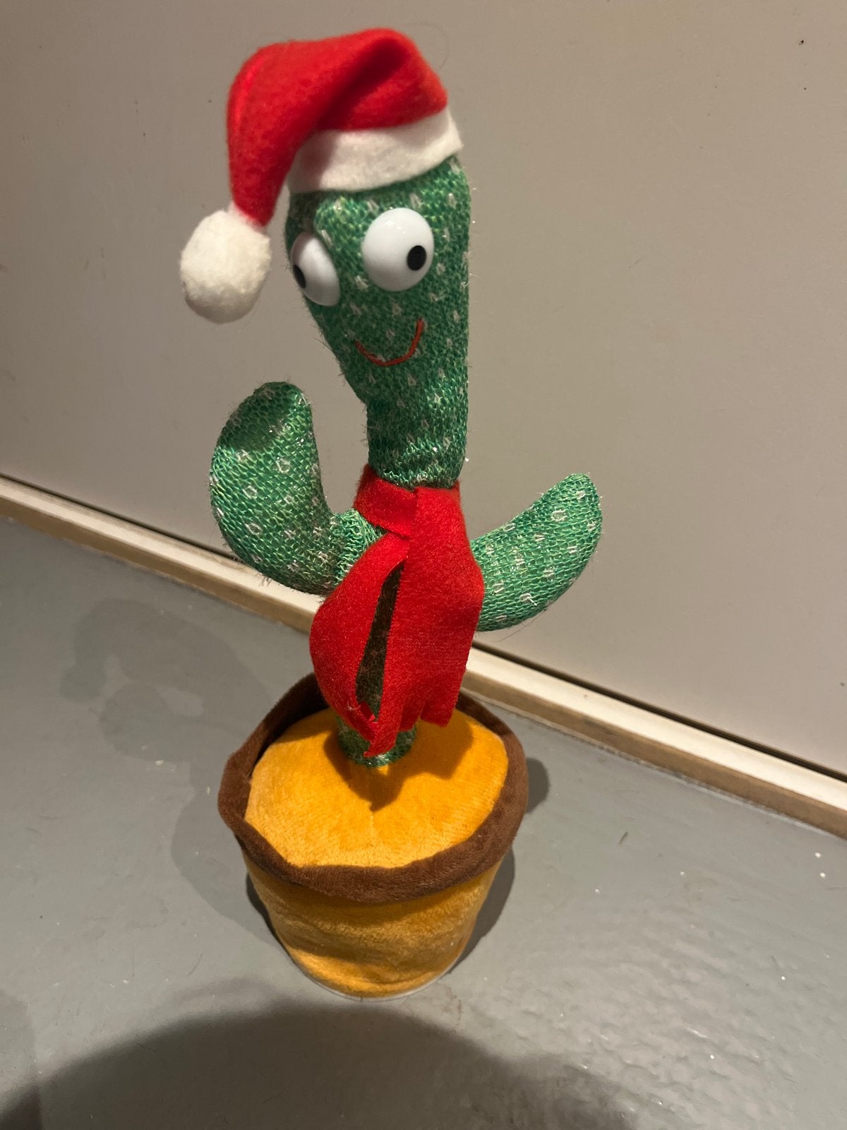 Dansende en zingende kerstcactus, Ophalen of Verzenden, Gebruikt, Jongen of Meisje