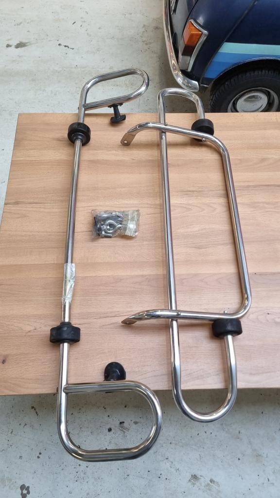 RVS bumper bars Classic Mini, Ophalen