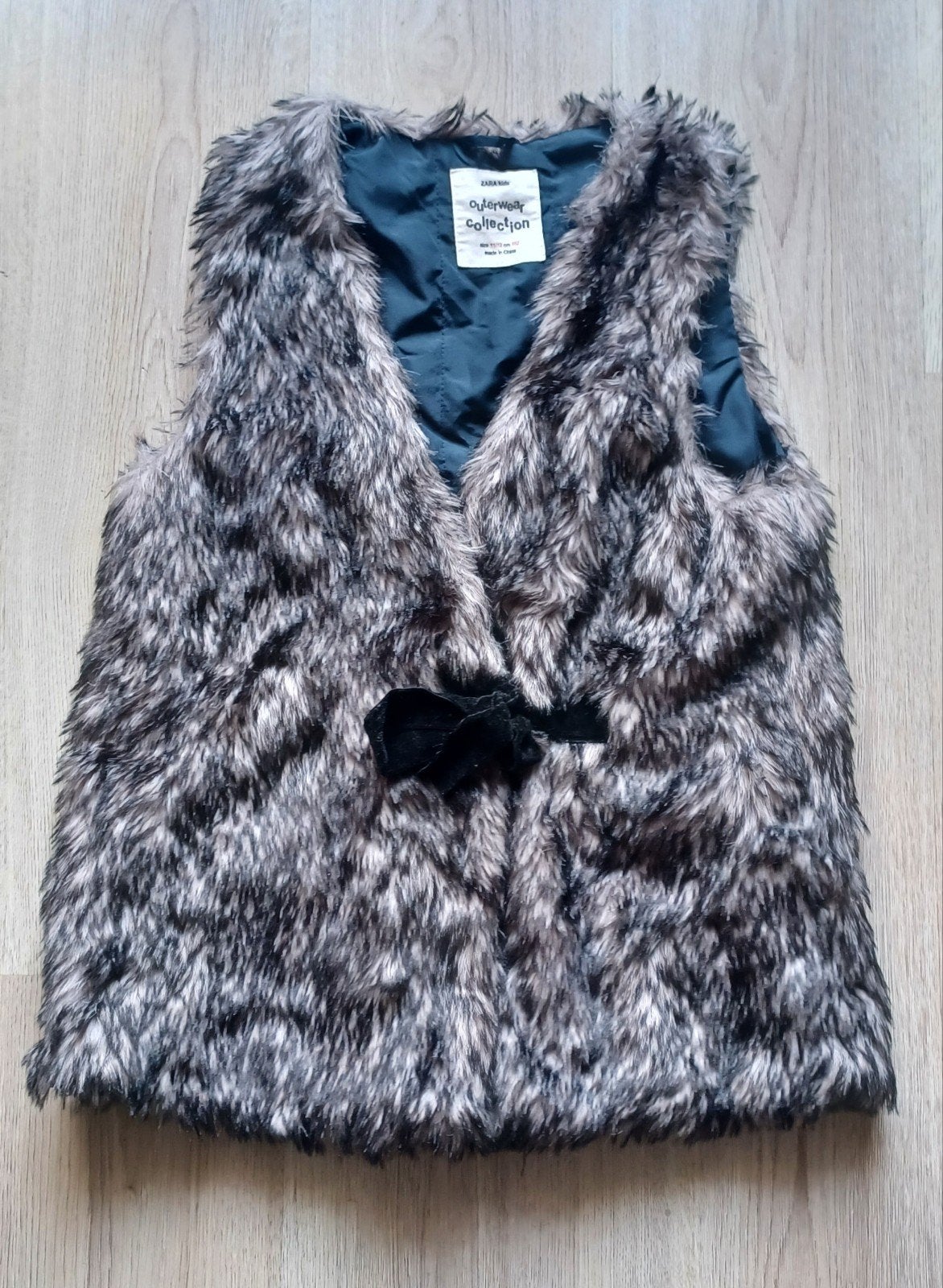 Zara Kids Faux Fur Gilet - Maat 152 (11/12 jaar), Ophalen of Verzenden, Zo goed als nieuw, Zara Kids, Meisje