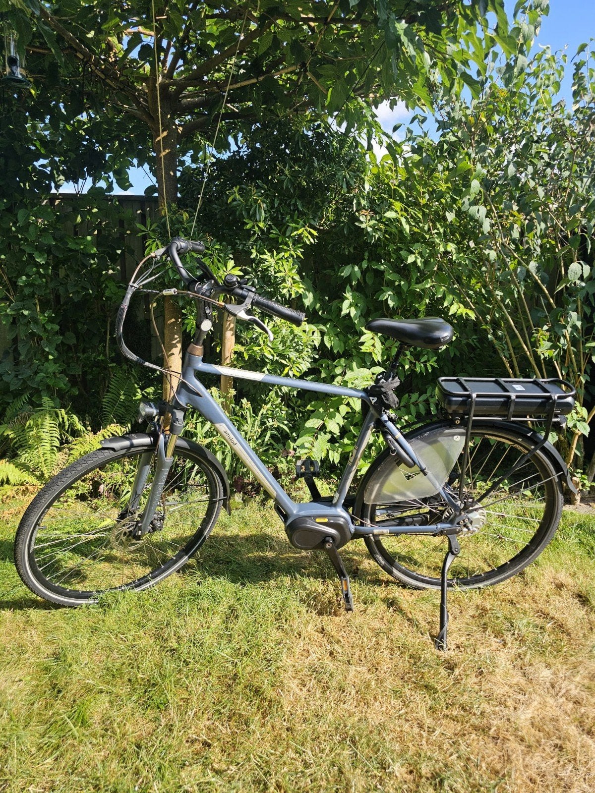 Amslod Hilston LX elektrische herenfiets, 55 tot 59 cm, Ophalen, Gebruikt, Overige merken