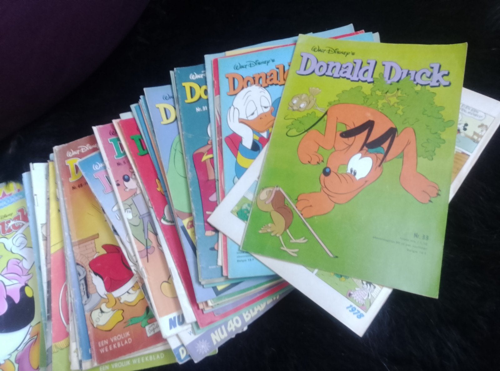 Ruim 55 Donald Ducks vanaf 1978 en andere tijdschriften, Boeken, Stripboeken, Ophalen