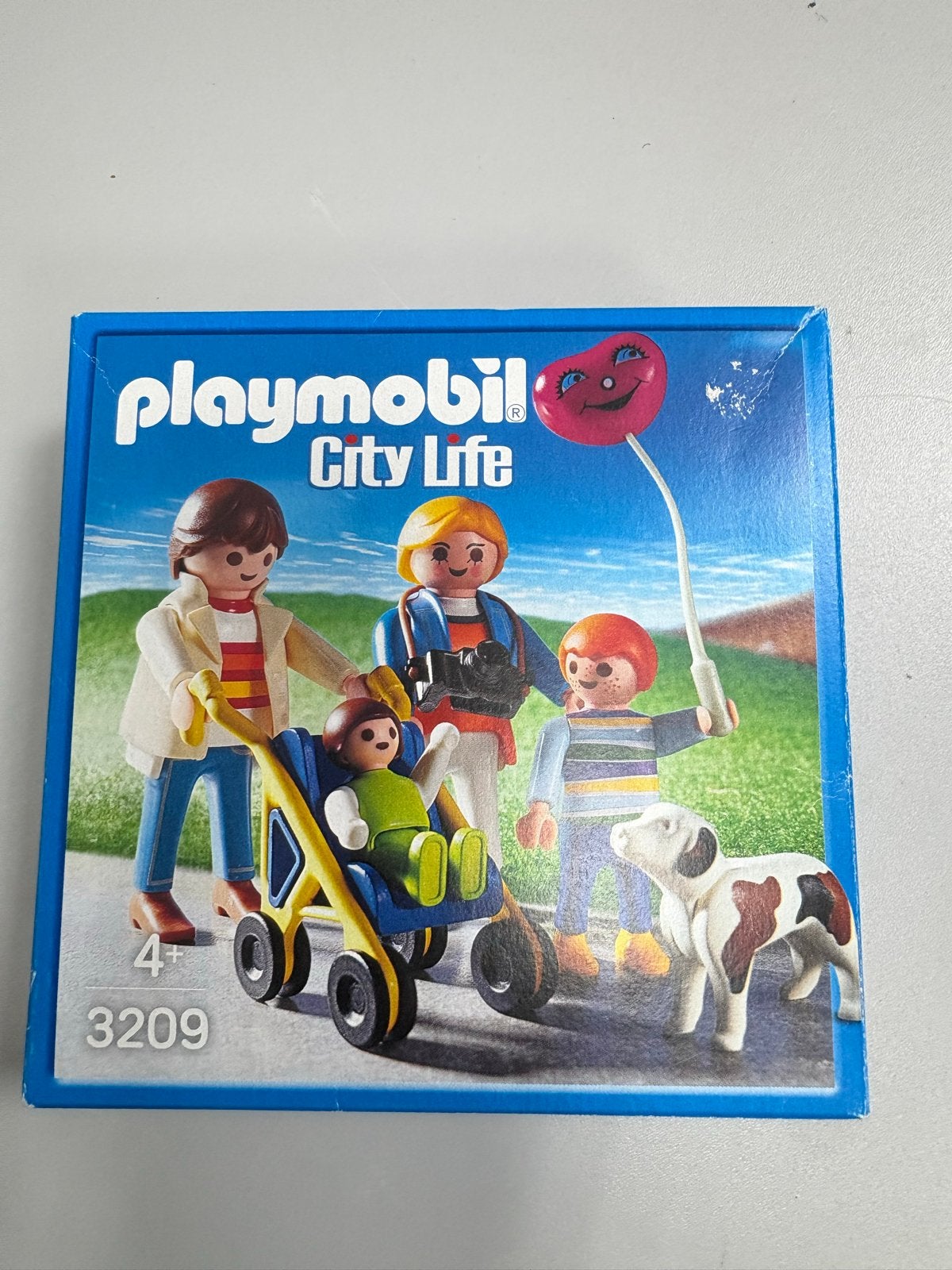 Playmobil City Life 3209 Familie met Kinderwagen, Ophalen, Complete set, Zo goed als nieuw, City life