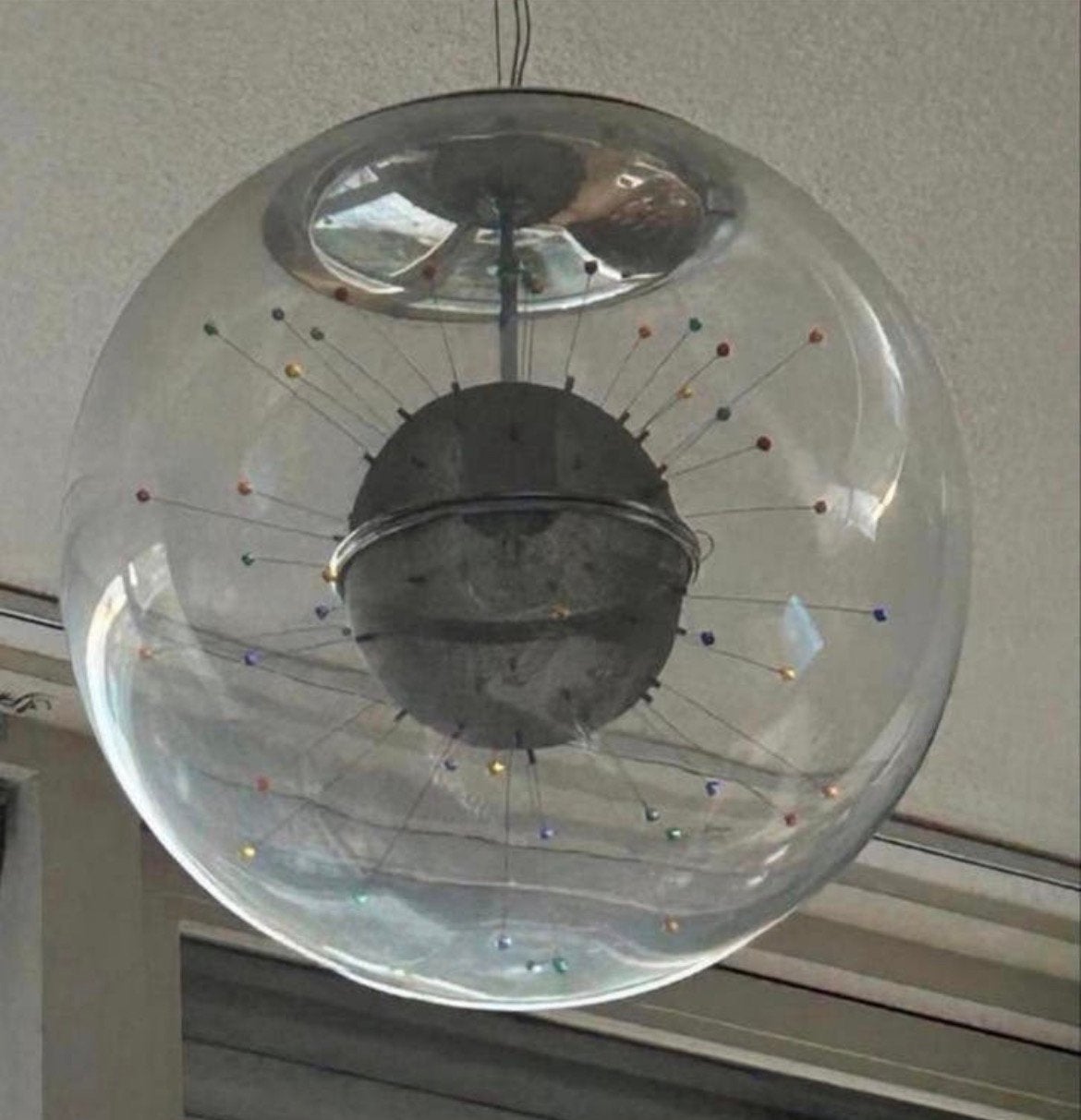 Design hanglamp, Ophalen, Zo goed als nieuw, Glas, Modern, retro,  Design