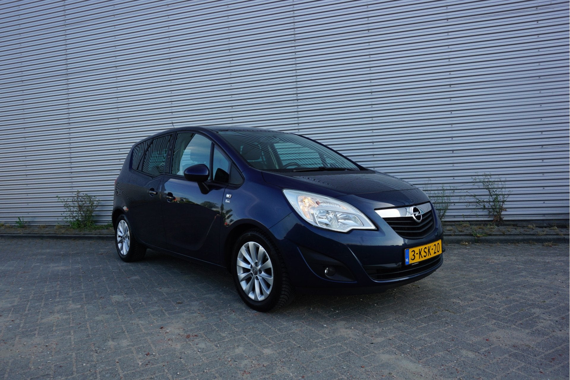 Opel Meriva 1.4 Turbo Cosmo Airco / Cruise / Half leder / El, Auto's, Voorwielaandrijving, Euro 5, Gebruikt, 680 kg