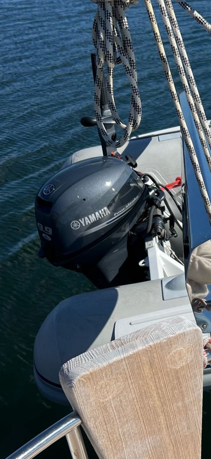 Yamaha 9.9 pk 4-takt buitenboordmotor met elektrische start, Ophalen, 5 tot 10 pk, Zo goed als nieuw, Elektrische start