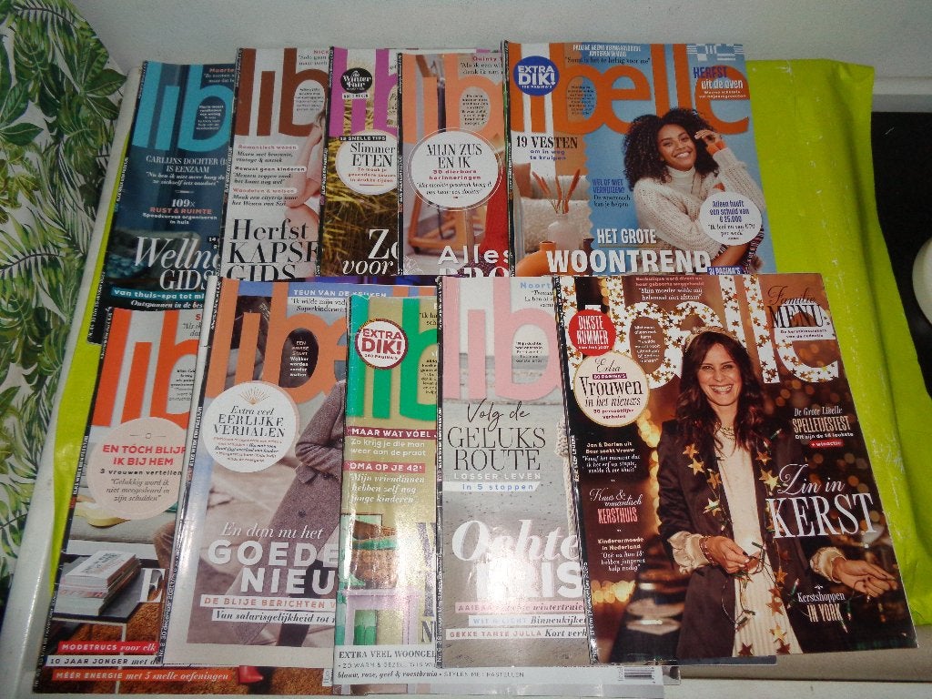 LIBELLE TIJDSCHRIFTEN SAMEN €1!, Ophalen, Gelezen, Damesbladen