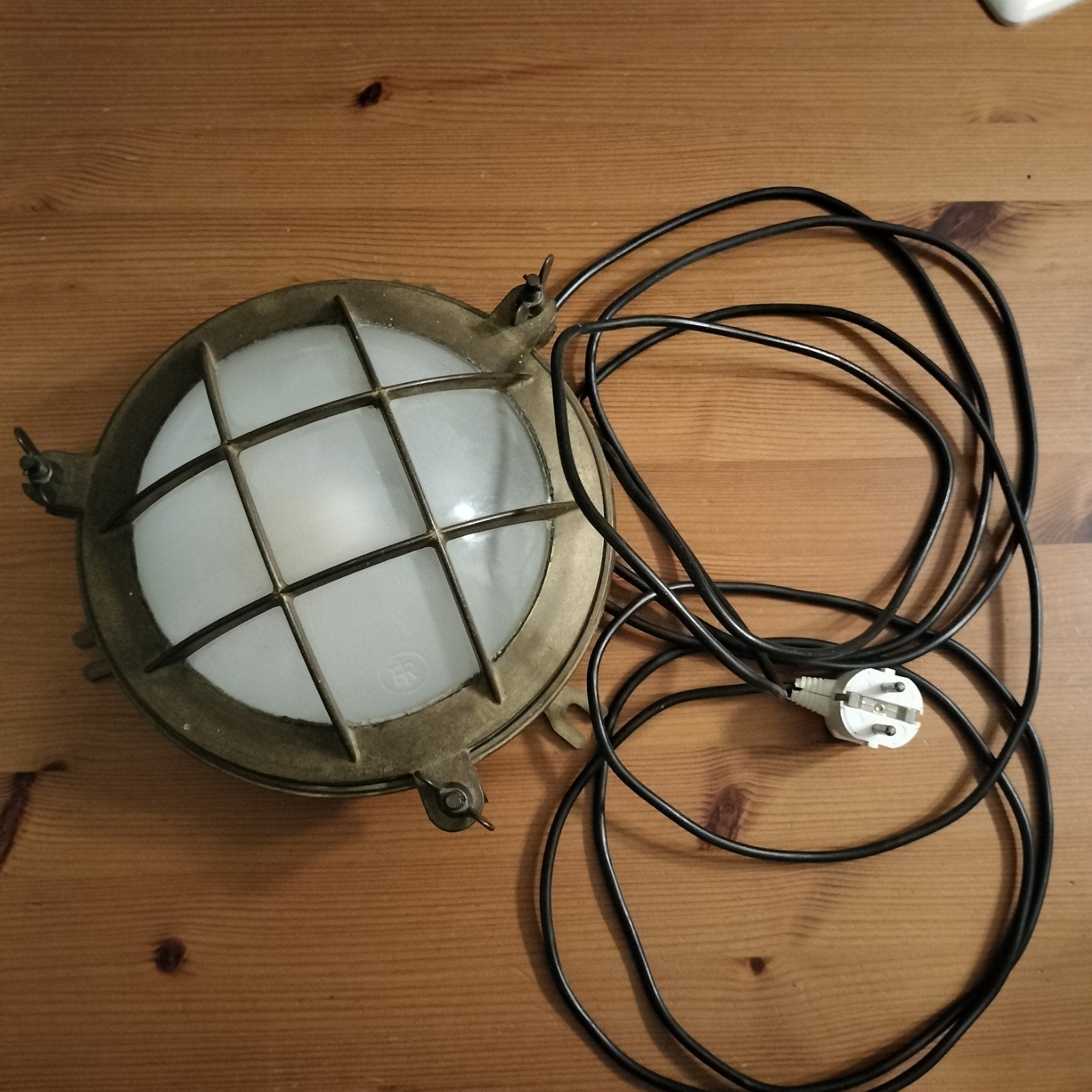 Mooie antieke bullseye maritieme scheepslamp, Ophalen of Verzenden