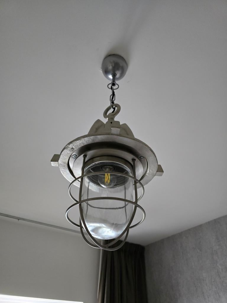 Industriële Hanglamp lamp, Ophalen of Verzenden, Zo goed als nieuw