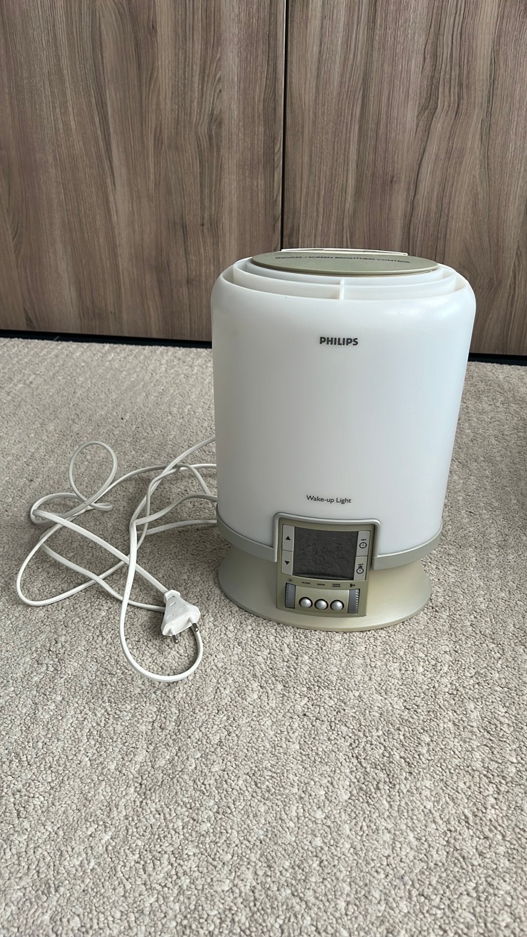 Lichtwekker Philips, Witgoed en Apparatuur, Wekkers, Zo goed als nieuw, Ophalen of Verzenden