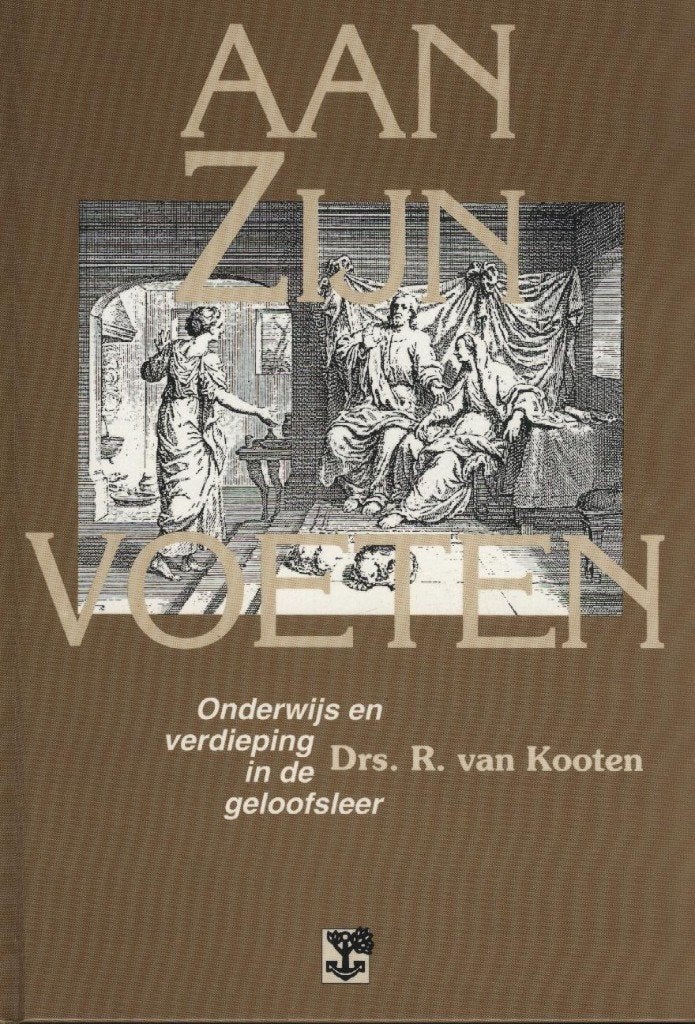 Drs.R.van Kooten - AAN ZIJN VOETEN, Boeken, Godsdienst en Theologie, Ophalen of Verzenden, Gelezen