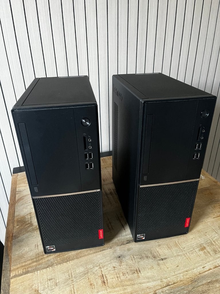 Lenovo V55t Ryzen 5 3400G | 16GB | 256GB SSD | Win 11 Pro, Computers en Software, Desktop Pc's, Zo goed als nieuw, 3 tot 4 Ghz
