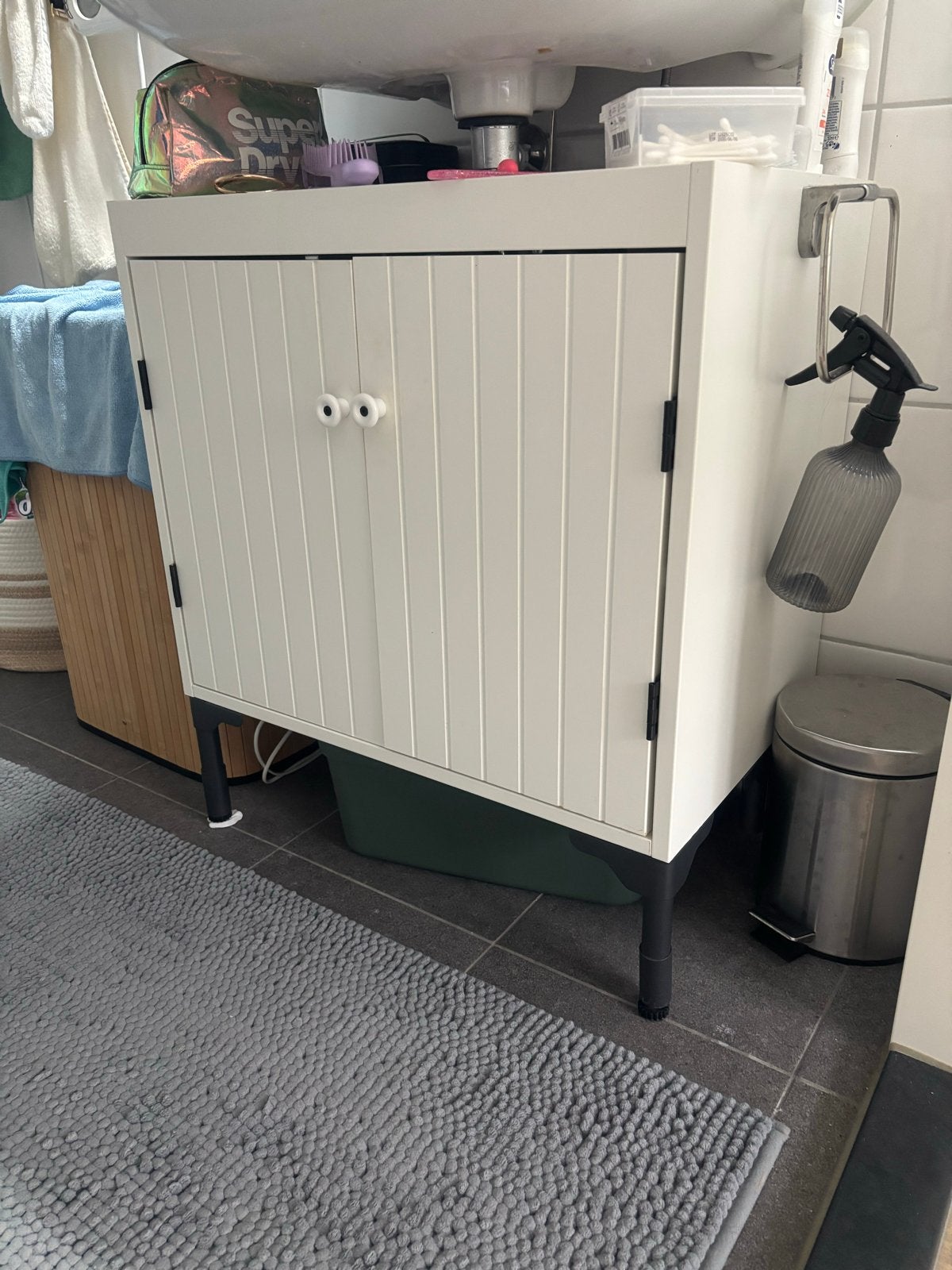 Under-sink bathroom storage cabinet, Ophalen, 50 tot 100 cm, Zo goed als nieuw, Minder dan 100 cm