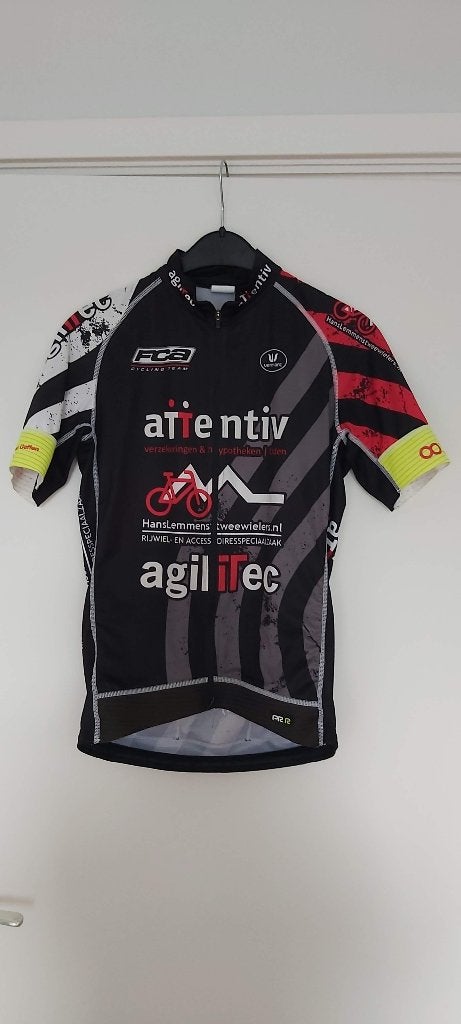 Vermarc fietsshirt korte mouwen maat M wielrennen zgan, M, Ophalen of Verzenden, Zo goed als nieuw, Vermarc