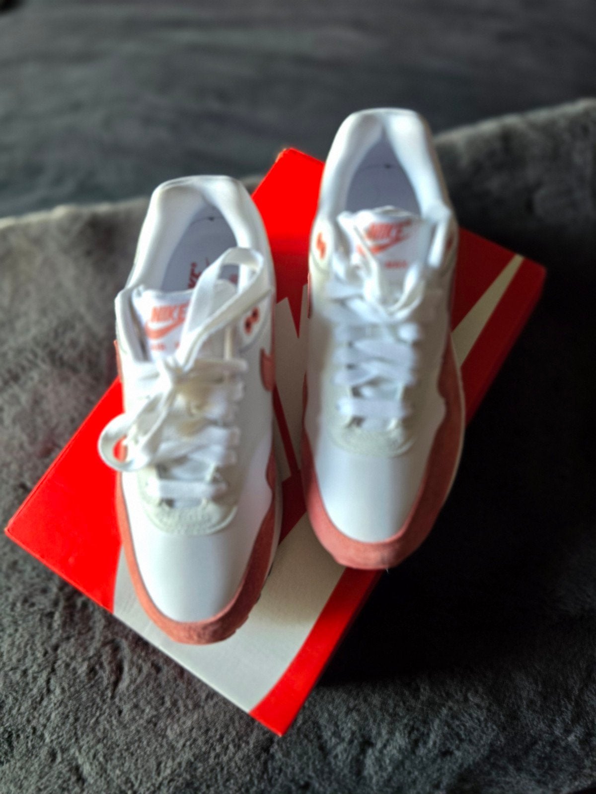 Nike Air Max 1 '87 Canyon Pink maat 38 – NIEUW, Wit, Nieuw, Ophalen of Verzenden, Nike air max