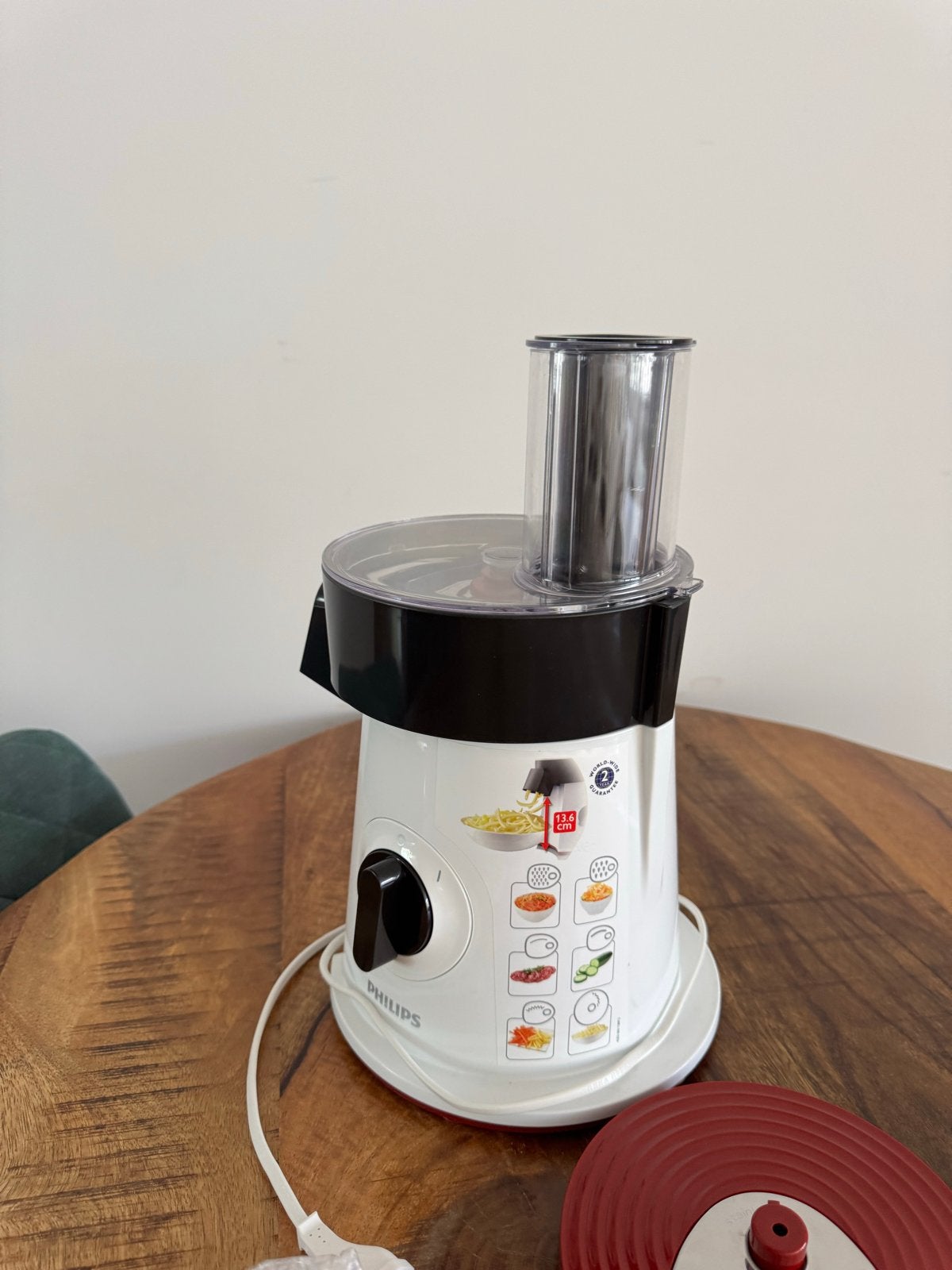 Philips HR2000/50 Hakmolen - Compact en Veelzijdig, Minder dan 1 liter, Ophalen, Nieuw, 1 snelheid