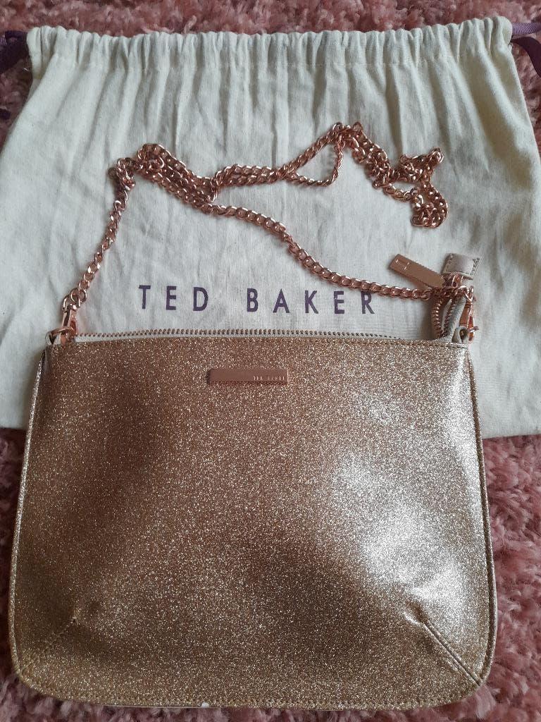 Ted baker sparkle front body bag met dustbag, Sieraden, Tassen en Uiterlijk, Tassen | Damestassen, Ophalen of Verzenden, Gebruikt